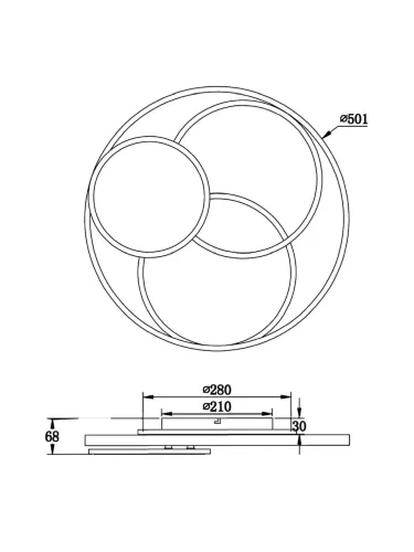 Потолочный светильник Freya FR10015CL-L94WB (Черный) - фото 13