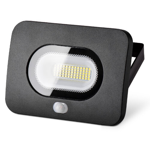 Светодиодный прожектор WOLTA WFL-30W/05s 30Вт 5700K IP65 с Датчиком - фото 1.