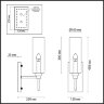 Бра «ODEON LIGHT» 4688/1W, серия: DIATRA (крепление на планке). Фото 2.