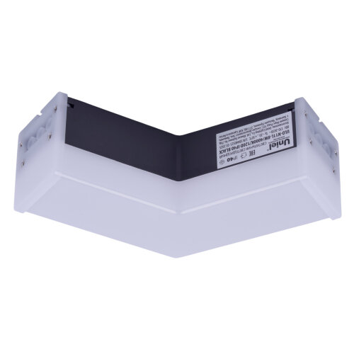 ULO-N11L-8W-4000K-120D IP40 BLACK Светильник светодиодный L-образный, Угол 120 градусов, Белый свет 4000K, 800Лм, Алюминий, Цвет черный, TM Uniel - фото 3