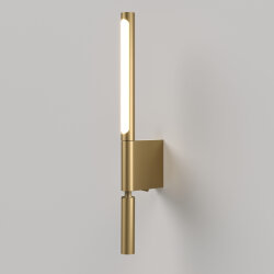 Настенный светодиодный светильник Sarca LED 40111/LED латунь