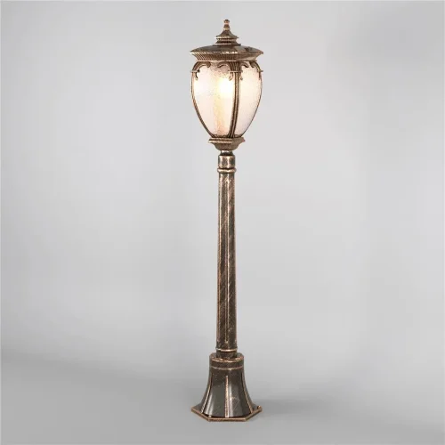 Уличный светильник на столбе Andromeda F черное золото IP44 GLYF-8024F черное золото - фото