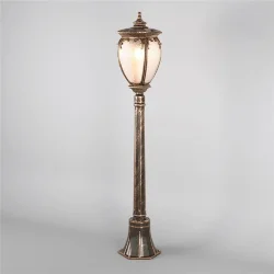 Уличный светильник на столбе Andromeda F черное золото IP44 GLYF-8024F черное золото (027998)