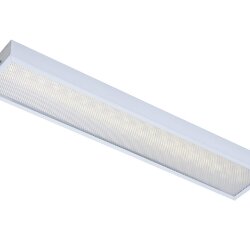 Подвесной офисный светодиодный светильник 10 Вт IP20 595x110x40 мм 4000К Призма