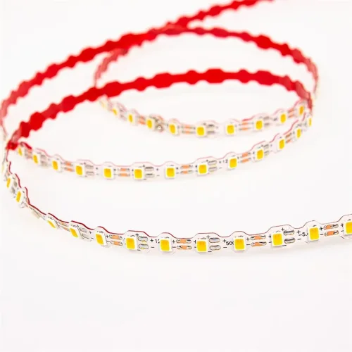 Светодиодная лента Standart Pro class, S-образная 2835, 112led/m, pink, 12V, 7W/m, IP20, BA26 - фото II