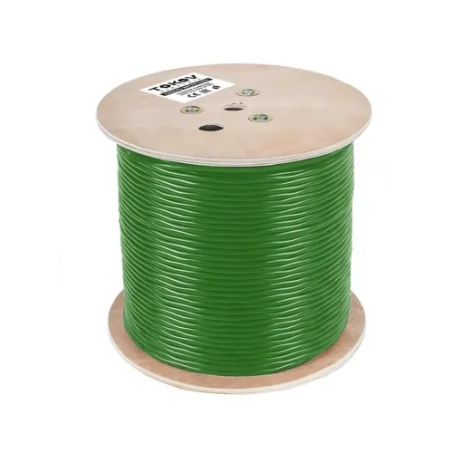 Кабель витая пара F/UTP 4х2х23AWG(0.57мм) кат.6 PVCLS нг(А)-LSLTx indoor 305м (м) PRO TOKOV ELECTRIC TKP-C11-F42-6-RU-LSLTx - фото 2