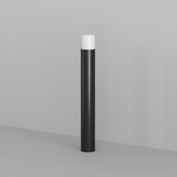 Ландшафтный уличный светильник NORD, IP65, 1хE27 LED, до 18 Вт, черный, алюминий, Denkirs DK9749-BK