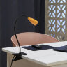 ULM-D501 4W-4000K ORANGE Светильник настольный светодиодный прищепка, Механический выключатель, Оранжевый, TM Uniel - фото 4