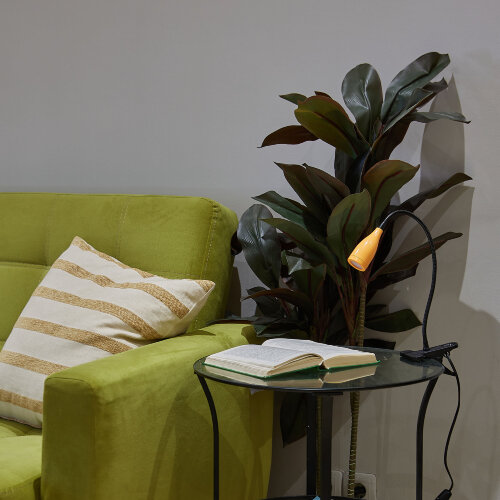 ULM-D501 4W-4000K ORANGE Светильник настольный светодиодный прищепка, Механический выключатель, Оранжевый, TM Uniel - фото 7