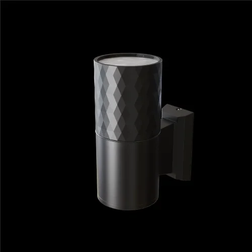 Настенный светильник (бра) Bowery GU10x1 50Вт IP 54 (Черный) - фото 5