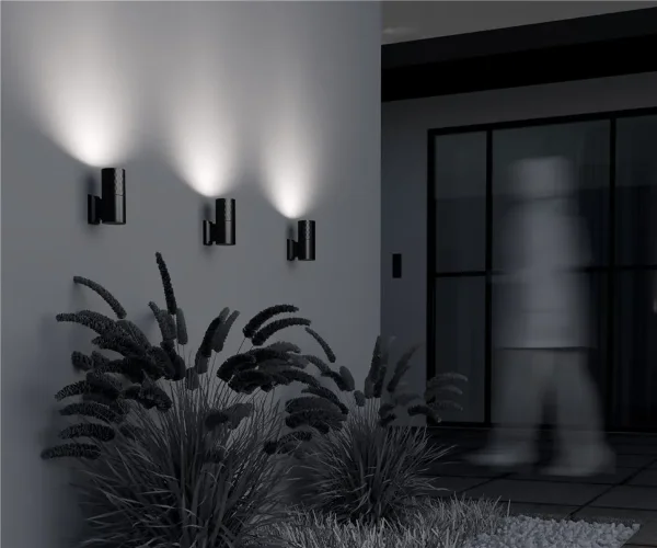 Настенный светильник (бра) Bowery GU10x1 50Вт IP 54 (Черный) - фото 14