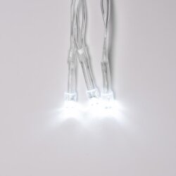 ULD-C1515-100-DTA WHITE IP20 Занавес светодиодный, 1.5х1.5м, 100 светодиодов, Белый свет, Провод прозрачный, TM Uniel