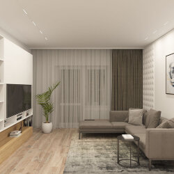 Линейный светильник SMART LENS 9W DIM 3000K-6000K белый, Denkirs DK8001-WH