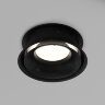 DK2403-BK Встраиваемый светильник влагозащ., IP 44, 10 Вт, GU10, черный, алюминий. Фото 3