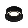 DK2403-BK Встраиваемый светильник влагозащ., IP 44, 10 Вт, GU10, черный, алюминий. Фото 5