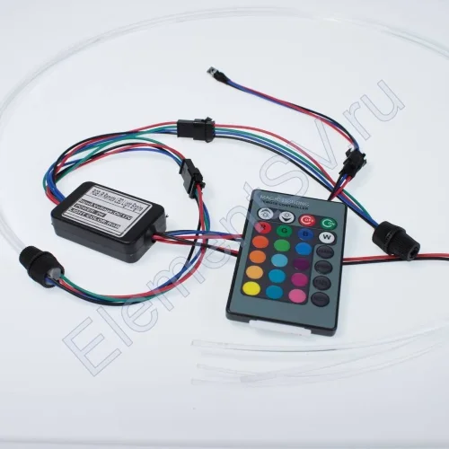 Контроллер RGB IR 24K OP10 (12V,2W,2выхода) - фото.