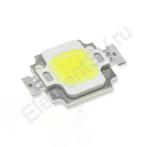 Светодиодная матрица COB 35mil D500 (10W, 9-11V, 900mA, white) - фото.