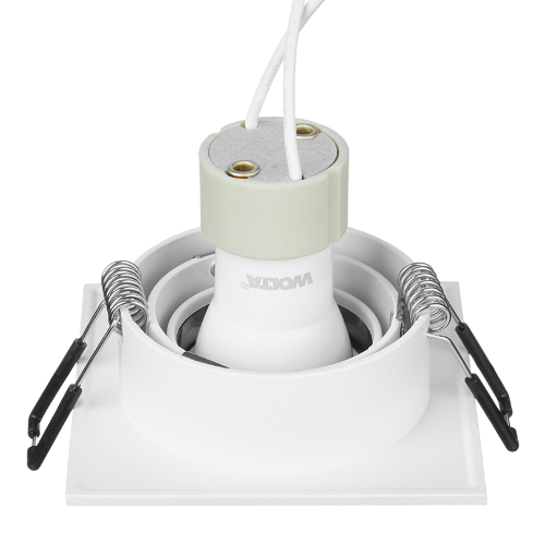 Светильник WOLTA WDL-MR11/01W-S под лампу MR11 с цоколем GU10 Белый ALTO mini - фото 6.