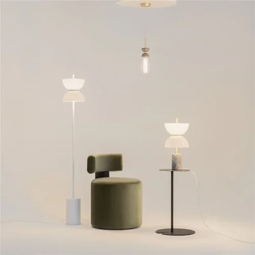 Настольный светильник Kyoto 3000K 11Вт (Золото и серый) - фото 4