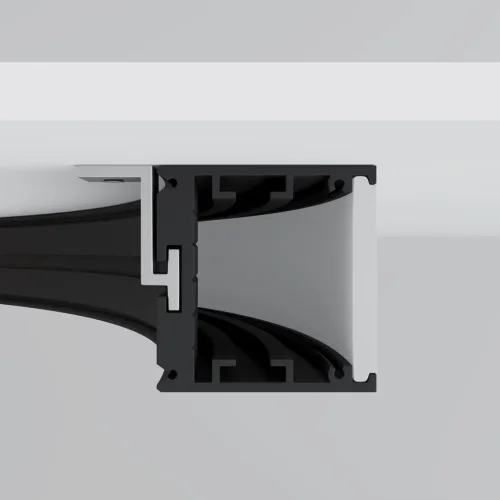 Радиусный профиль 35x35 Ø1500мм внешний 1/4 круга черный (Черный) - фото 4