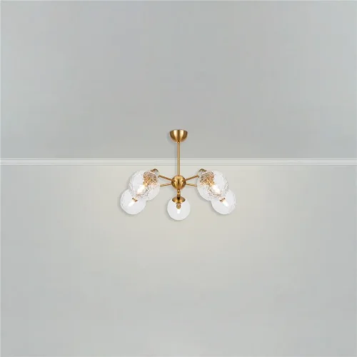 Люстра FR5264PL-05BS Мягкий / Mellow E14x5 (Латунь) FR5264PL-05BS - фото 3