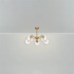 Люстра FR5264PL-05BS Мягкий / Mellow E14x5 (Латунь) FR5264PL-05BS