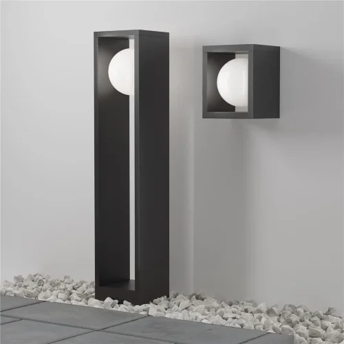 Уличный настенный светильник Outdoor O483WL-L10GF3K (Графит) - фото 8