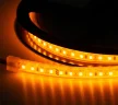 Лента светодиодная герметичная ELF 600SMD (2835), 12В, IP68, 5м, желтый - фото