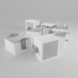 Светильник WOLTA PRO ГАЛАКТИКА ДВО10-54-041-4К-Б с БАП ЕМ1 Матовый