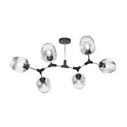 Люстра FR5006CL-06B Деси E27x6 (Черный) FR5006CL-06B