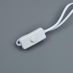 UCX-PT2-L10-300-B WHITE 1 STICKER Провод для подключения светильника ULI-Px к сети 220В, 300 см, 2 контакта, с кнопкой включения, Белый