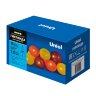 ULD-S0135-010-STB-2AA WARM WHITE IP20 TANGLES-3 Гирлянда светодиодная Клубки-3 на батарейках 2AA не в-к, 1.35м, 10 светодиодов, Теплый белый свет, Провод прозрачный, TM Uniel - фото 7