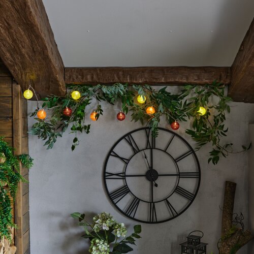 ULD-S0135-010-STB-2AA WARM WHITE IP20 TANGLES-3 Гирлянда светодиодная Клубки-3 на батарейках 2AA не в-к, 1.35м, 10 светодиодов, Теплый белый свет, Провод прозрачный, TM Uniel - фото 4