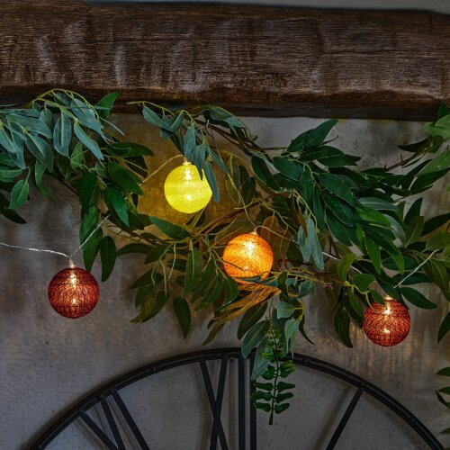 ULD-S0135-010-STB-2AA WARM WHITE IP20 TANGLES-3 Гирлянда светодиодная Клубки-3 на батарейках 2AA не в-к, 1.35м, 10 светодиодов, Теплый белый свет, Провод прозрачный, TM Uniel - фото 6