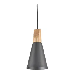 Подвесной светильник Биконес / Bicones E27х1 (Серый) P359-PL-140-C