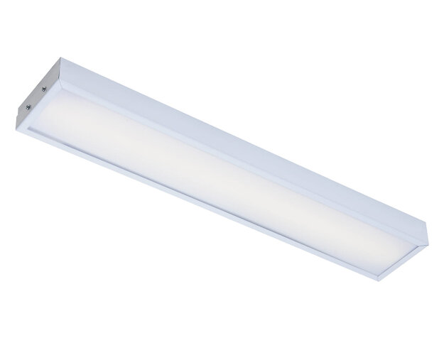 Универсальный офисный светодиодный светильник узкий 10 Вт IP20 595x110x40 мм 4000K Опал - фото 3