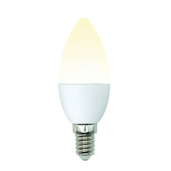 LED-C37-6W-WW-E14-FR-MB PLM11WH Лампа светодиодная, Форма свеча, матовая, Серия Multibright, Теплый белый свет 3000K, 100-50-10.