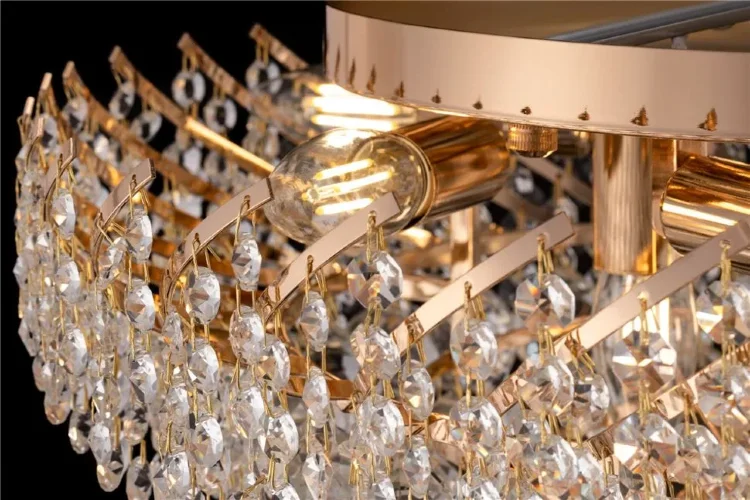 Потолочный светильник Karolina E14х9 (Золото) - фото 3