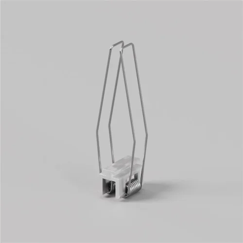 Комплект креплений (для профиля ALM-8832-S-2M) 4 шт. (Серебро) - фото 3