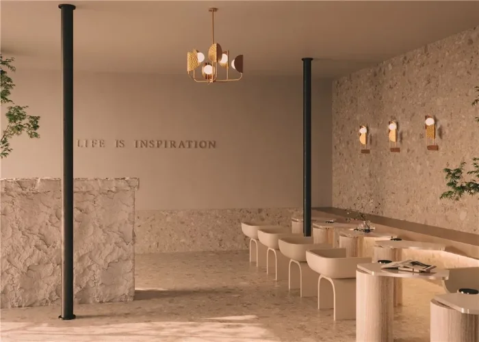 Настенный светильник (бра) Tropic G9х2 (Латунь) - фото 3