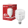 Лампа светодиодная LED-HP-PRO 40Вт 230В Е27 с адаптером E40 4000К 3800Лм IN HOME - Фото 2