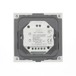Сенсорная панель T16-1 White IC18 (220V, DIM, 1 zone, DMX512, RF 2.4GHz)