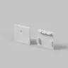 Комплект заглушек (для профиля ALM-4625-S-2M) 2 шт. (Белый) - фото 2