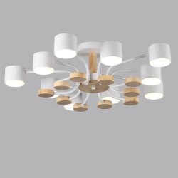 Люстра потолочная «LUMION» 8196/10C, серия: RONDO (крепление на планке) - -