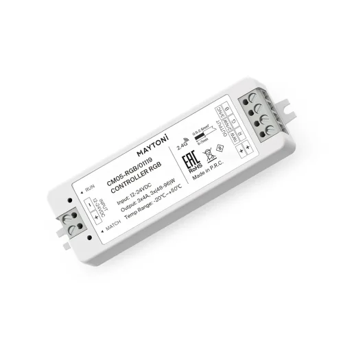 Контроллер для светодиодной ленты RGB 144Вт/288Вт (Белый) 01119 - фото
