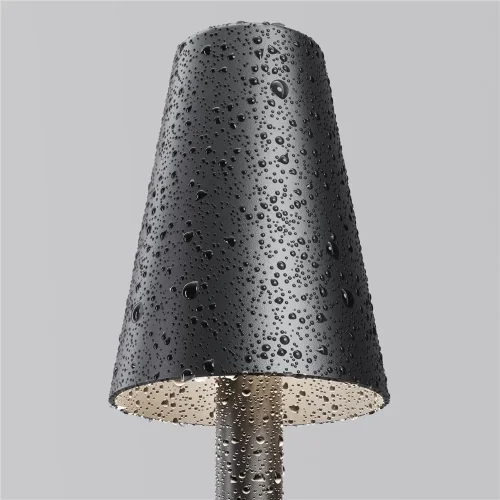 Ландшафтный светильник Cane 3000K 1,5Вт IP 65 (Матовый Черный) - фото 4