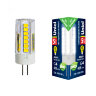 LED-JC-220-5W-4000K-G4-CL GLZ09TR Лампа светодиодная, прозрачная, Белый свет 4000К. - фото 1