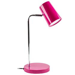 ULM-B600 6W-4500K-DIM RED Светильник настольный светодиодный, 6W, Сенсорный выключатель, Диммер, Розовый