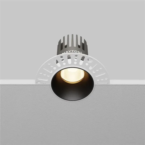 Встраиваемый светильник Dip Height 3000K 10Вт 50° (Черный) - фото 2