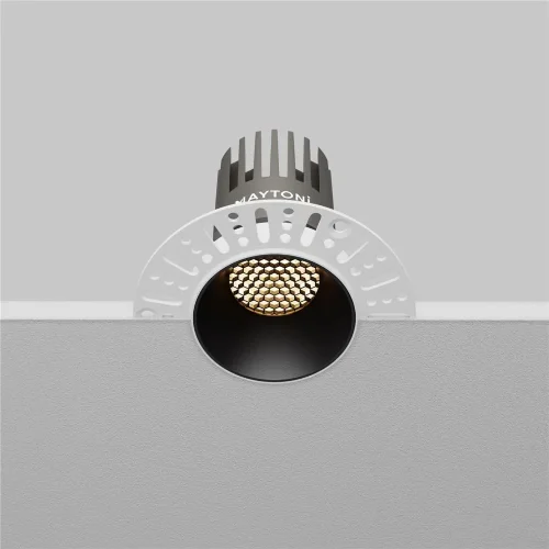 Встраиваемый светильник Dip Height 3000K 10Вт 50° (Черный) - фото 4